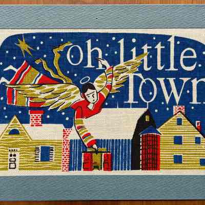 Notecard, Christmas: Plowshares Christmas Greeting 929