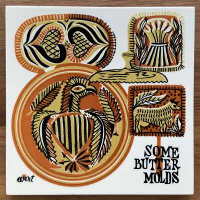 Tile: Butter Molds T-24