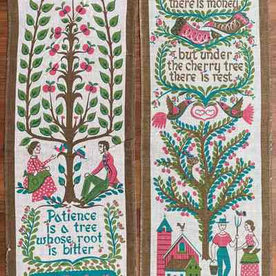 Patience Tree 251 is a pair with Cherry Tree 250.: Collection of Sara Leeper.