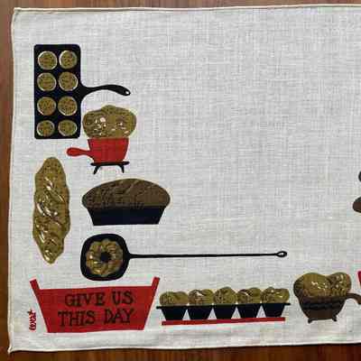 Placemat: Daily Bread U124, Red