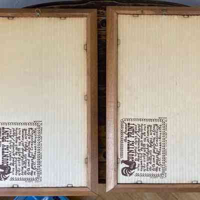 Back of prints with Country Prints story.