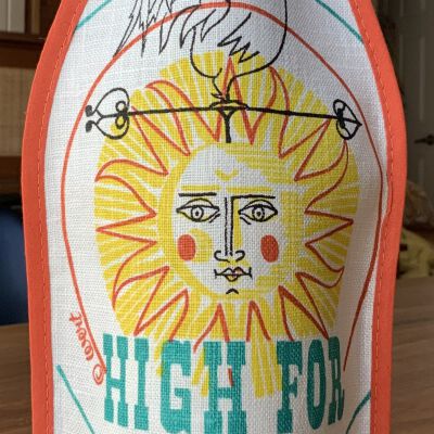 Bottle cover, front.