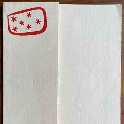 Branding, Packaging: Gift Greeting Note Folder, Gloria