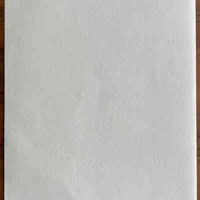 Back of note folder with Country Prints imprint.