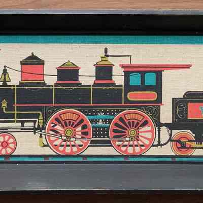Framed Print: Iron Horse 618-3; see separate entry.