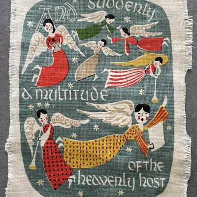 Print prior to restoration of fringe.