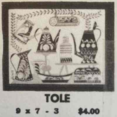 Print: Tole 97-3