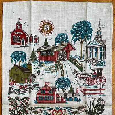 Towel, Wallhanging: Country Life U210