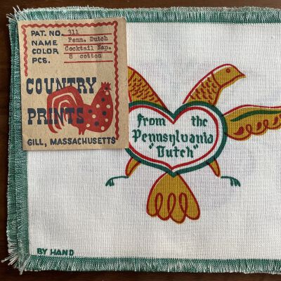 Napkin, Cocktail: Penn Dutch 311