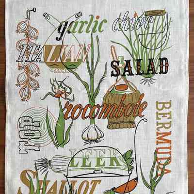 Strike-Off: Motif Gourmet, Onions 281, Orange