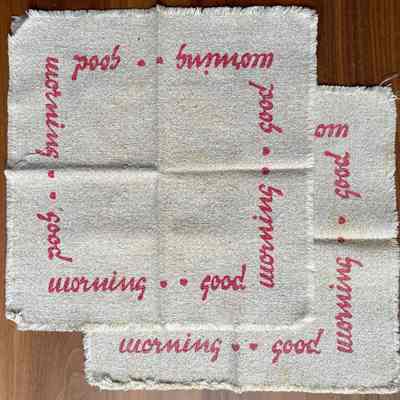 Placemat, Napkin: Good Morning (TK)