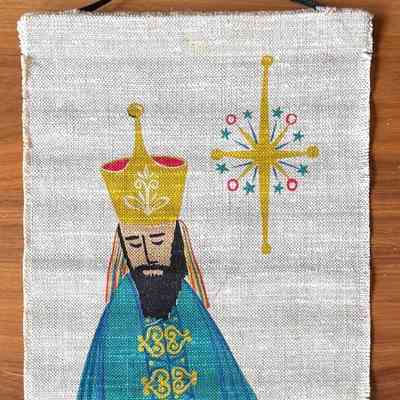 Wallhanging, Christmas: Three Kings 344