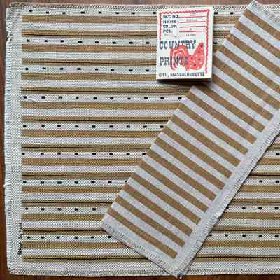 Placemat: Craft Horizons, Stripe 110, Tan
