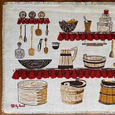 Placemat: Woodenware (TK)