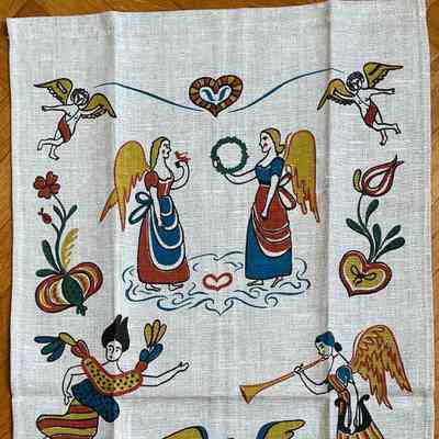Towel, Wallhanging: Angel U204