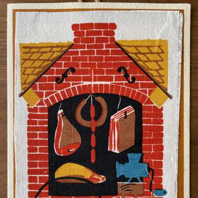 Notecard, Country Print Notes: Country Cooking Notes 334, Smokehouse (TK)