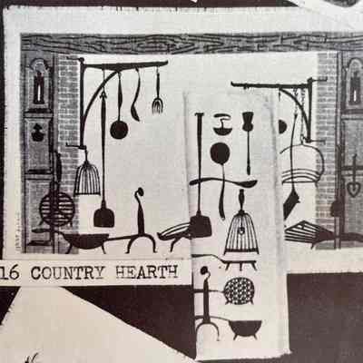 Placemat: Country Hearth 116, Pine