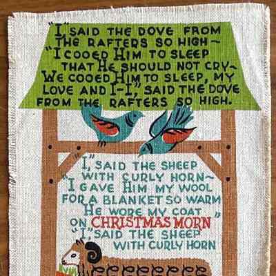 Print, Christmas: 1955 Country Prints Christmas Greeting