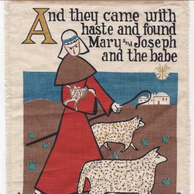 Gift Greeting, Christmas: They Came With Haste (TK)