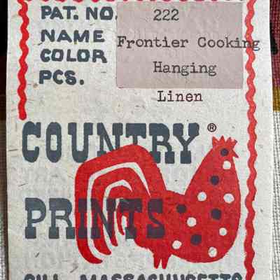 Product label.