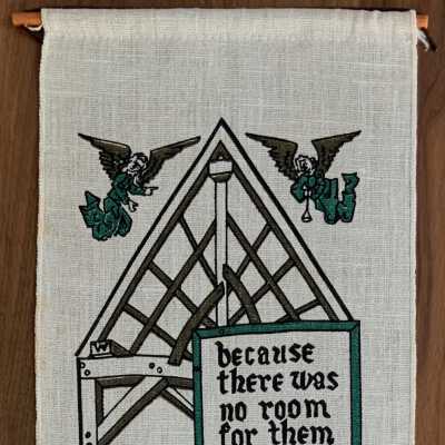 Wallhanging, Plowshares: Christmas, Nativity 708