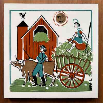 Tile: Ox Cart (TK)