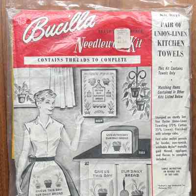Kit: Bucilla, Daily Bread No. 3321 Kitchen Towels