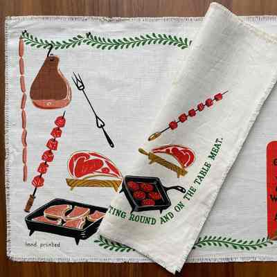 Placemat: American Meat Institute 50th Anniversary