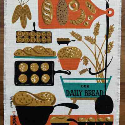 Daily Bread Gift Greeting; see “Gift Greetings” entries.: PKM collection.