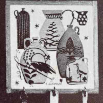 Tile, Spoon Rack: Any Country Prints Tile