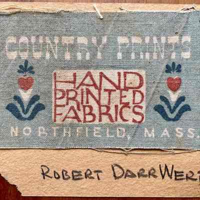 Branding: Country Prints Business Card/Promo Piece, c.1948