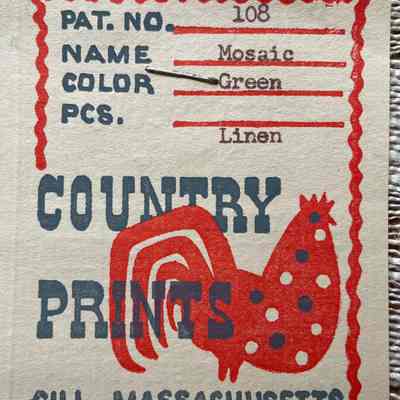 Product tag.