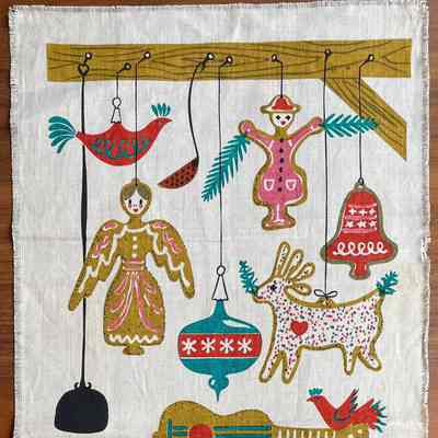 Wallhanging, Christmas: Christmas Kitchen No.261