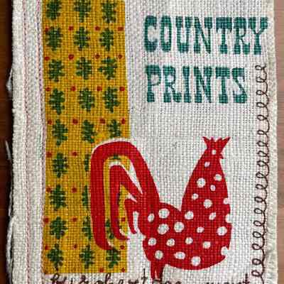 Branding, Brochure: c.1950 Country Prints Promotion