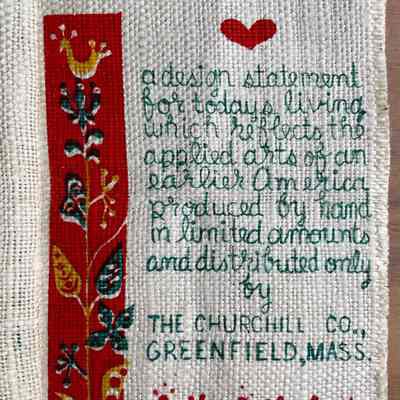 Page 2 with a description of Country Prints and their distributor.