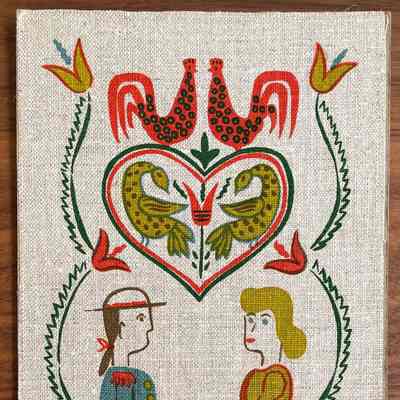 Bucks Country Bride mounted print.: Collection of Sara Leeper.