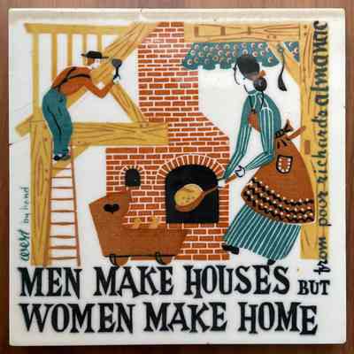 Tile: Poor Richard’s, Houses (TK) T-36