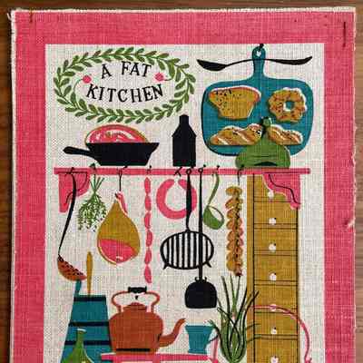 Fat Kitchen 97-? mounted print.: Collection of Sara Leeper. Image: PKM