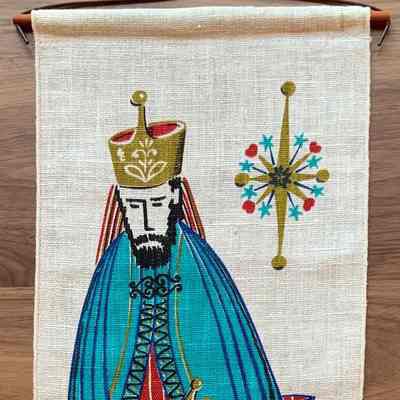 Wallhanging, Plowshares: Christmas, Three Kings 706
