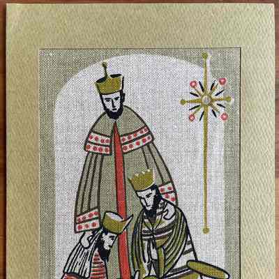 Notecard, Christmas: Plowshares Christmas Greeting U925