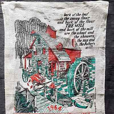 Towel, Calendar: Mill (TK), 1964