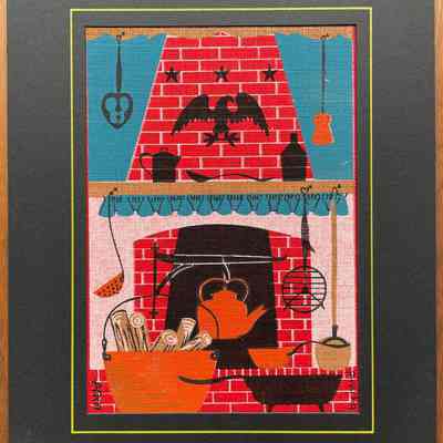 Notecard, Matted Greetings: Hearth 350-17