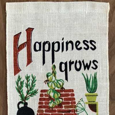 Wallhanging, Plowshares: Happiness Grows (TK)