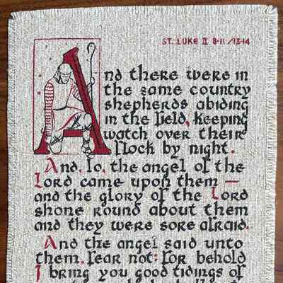 Print, Christmas: 1948 Wert Family Christmas Greeting
