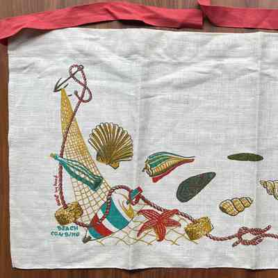 Kitchen, Apron: Beach Combing 323