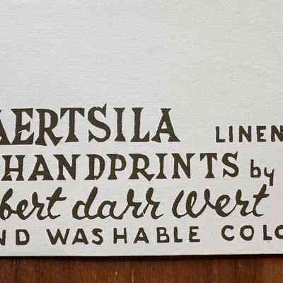 Imprint on pack board.