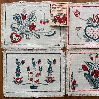 Napkin, Cocktail: Fjord 313, Set of 4