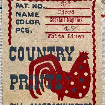 Product tag.