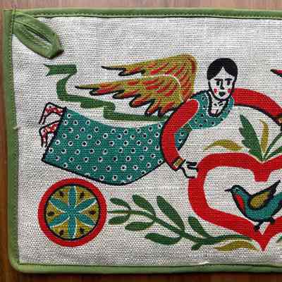 Kitchen, Potholder: Happy Heart 30