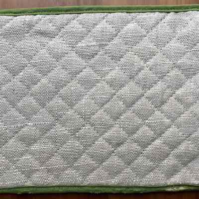 Linen back.